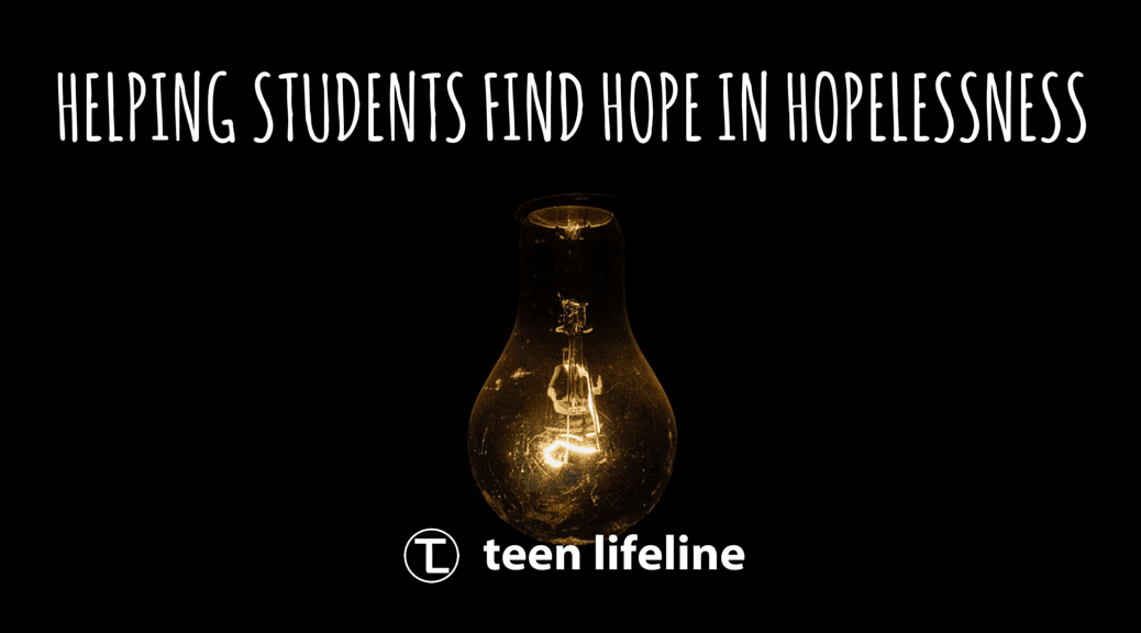Helping Students Find Hope in Hopelessness