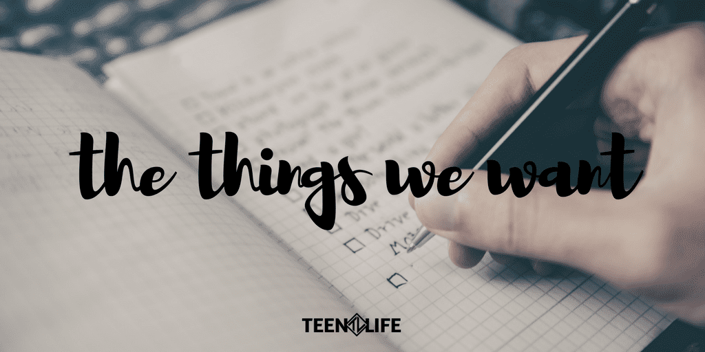 The Things We Want