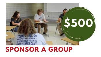 $500 Sponsor a Group $500 Sponsor a Group