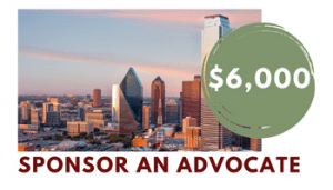 $6000 Sponsor an Advocate