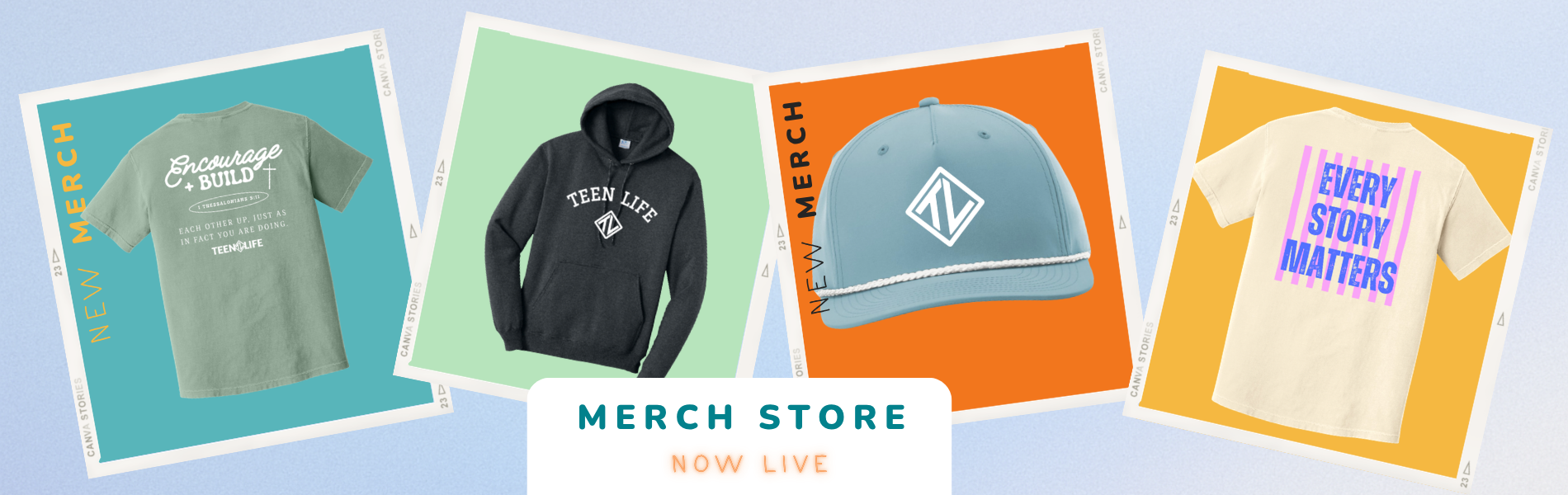Teen Life Merch Store Link